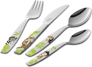 Набор столовых приборов детский Zwilling Jungle 71352-100
