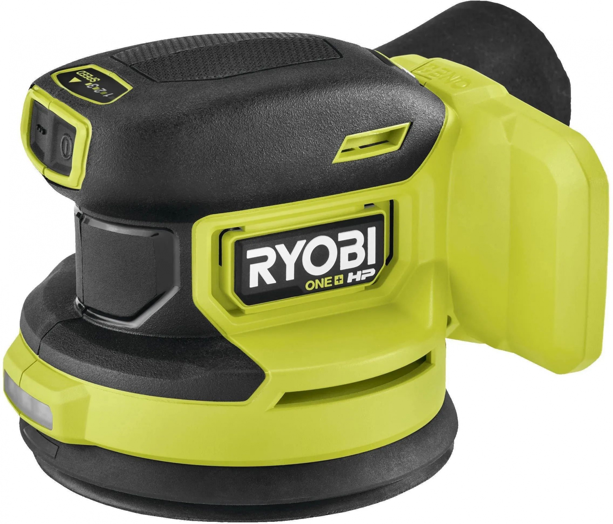 Шлифовальная машина Ryobi High Performance 18V One+ RROS18C0 125 мм, 12 000 об/мин, без АКБ и ЗУ