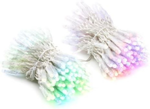 Светодиодная гирлянда Twinkly String Pro 250 RGB+W PLC Capsule Pixels Dual Line, IP65, 25 м, TWPLCSCA2X125SPP