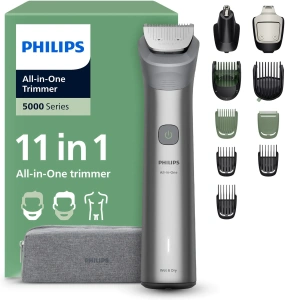 Триммер Philips All-in-One MG5941/15, серебристый