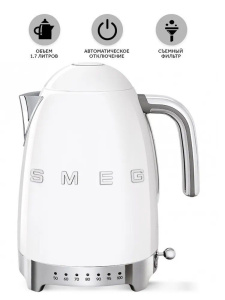 Чайник Smeg KLF04, белый