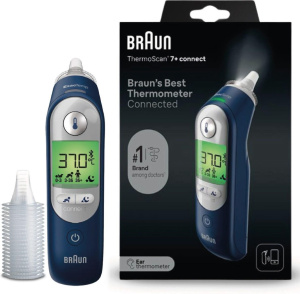 Ушной термометр Braun ThermoScan 7+ Connect IRT6575