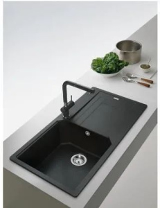 Кухонная раковина Franke Urban UBG 611-100 XL 114.0687.294, матовый черный