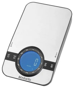 Кухонные весы Brabantia 480607 стальной матовый