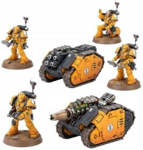 Набор миниатюр Games Workshop Warhammer The Horus Heresy Rapier Quad Heavy Bolters and Graviton Cannon Battery