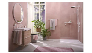 Душевая штанга Hansgrohe Pulsify 24401700, матовый белый