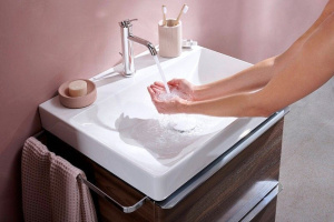 Смеситель для ванны Hansgrohe Tecturis S 73305000, хром