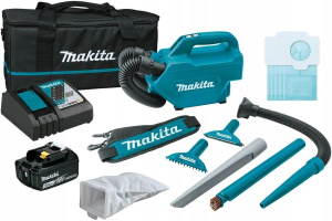 Пылесос автомобильный Makita DCL184RF с АКБ 3,0 Ah и ЗУ 18V
