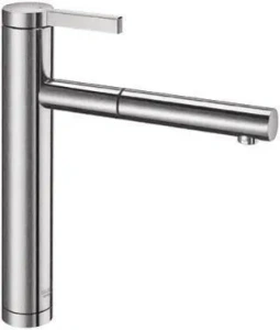 Кухонный смеситель Blanco Linee-S, матовая 517593, нержавеющая сталь