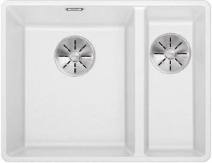 Кухонная мойка Blanco Subline 340/160-F 523571, белый