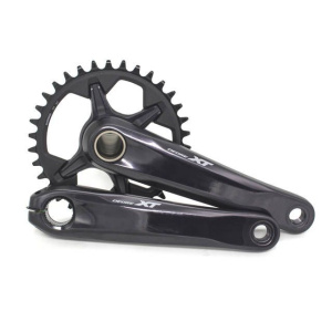 Система шатунов Shimano XT FC-M8100 (1x12 скоростей) с Q-фактором 172 мм