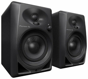Активные мониторы Pioneer DM-40, чёрные, пара