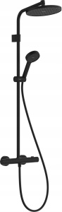 Душевая стойка Hansgrohe Activera S 28078670, черная матовая