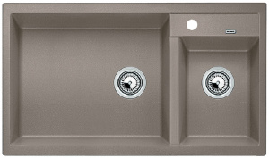 Кухонная мойка Blanco Metra 9 Silgranit PuraDur 517364, трюфель