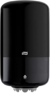 Дозатор для рулонных полотенец Tork Centerfeed Mini, черный