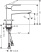Смеситель для раковины Hansgrohe Metropol 74502000, хром