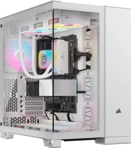 Корпус Corsair Case Icue 6500X Rgb Midi Tg Белый (CC9011270WW)