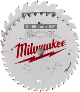 Набор пильных дисков по дереву Milwaukee 165х 24T/40T 2 шт 4932479837 15,87мм