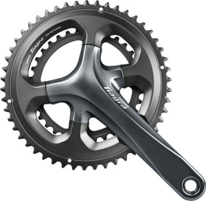 Система шатунов Shimano Tiagra FC 4700, графит, длина 172,5 мм, шаг 48,34