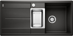 Кухонная мойка Blanco Metra 6 S-F Silgranit PuraDur 525929, черный