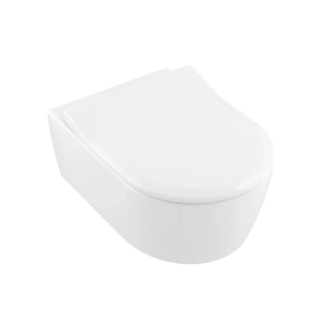 Унитаз Villeroy & Boch Avento 5656RS01 (с сиденьем, безободковый)