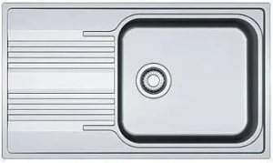 Кухонная раковина Franke Smart SRX 611-86 XL 101.0368.321, нержавеющая сталь