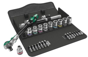 Wera 8100 SC 9 трещотка Zyklop Speed 1/2 в комплекте 05004079001