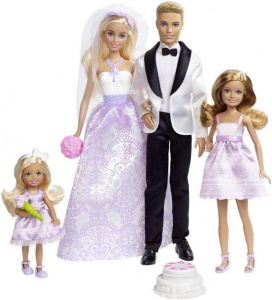 Кукла Barbie Wedding Day DJR88 JCW41