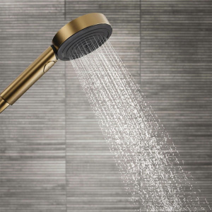 Верхний душ Hansgrohe Pulsify 24111140, шлифованная бронза