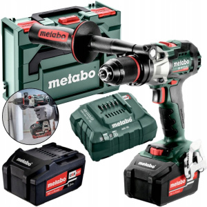 Аккумуляторная ударная дрель-шуруповерт Metabo SB 18 LTX BL Q I 602361660 с 2 АКБ, в кейсе