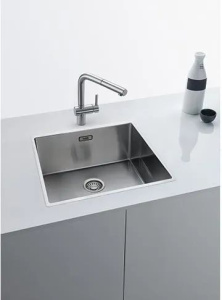 Кухонный кран Franke Atlas Neo pull-out 115.0521.438, нержавеющая сталь