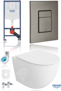 Комплект унитазов Grohe Frame Wc Set Tornado Swirl