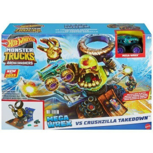 Автотрек Hot Wheels Монстр трак Атака Крашзилы HPN71