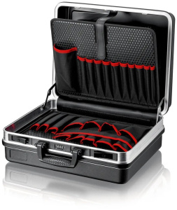 Чемодан с органайзером Knipex Basic 00 21 05 LE, 46.5x41x20 см, черный