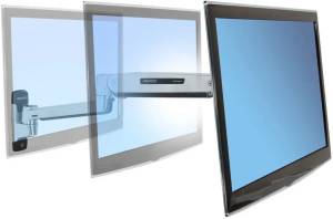 Настенное крепление sit-stand для монитора Ergotron LX Sit-Stand Wall Mount Arm (45-353-026) полированный алюминий