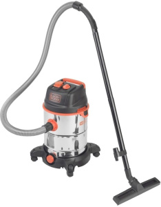 Строительный пылесос BLACK+DECKER BXVC30XTDE для сухой и влажной уборки