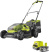 Аккумуляторная газонокосилка RYOBI RY18LM37A-140 с АКБ и ЗУ