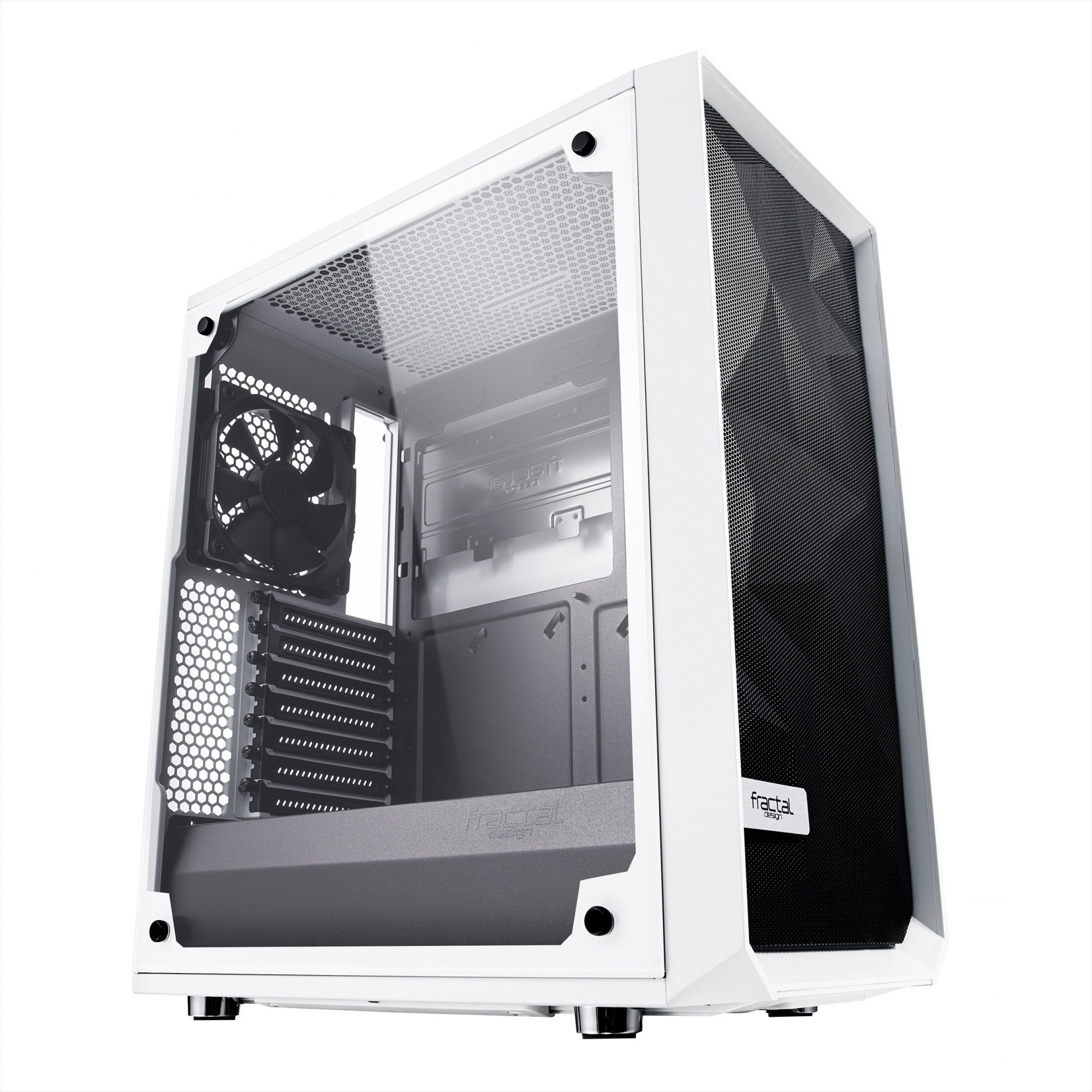 Корпус компьютерный Fractal Design Meshify C White TG (FD-CA-MESH-C-WT-TGC)