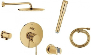 Душевой комплект Grohe Essence, золото