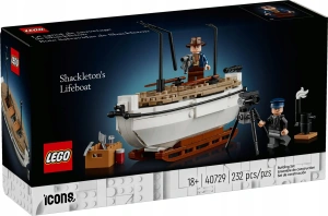 Конструктор LEGO Icons Шлюпка Шеклтона 40729