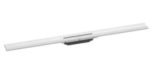 Внешний сливной элемент Hansgrohe RainDrain Flex настенный 100см 56053700, матовый белый