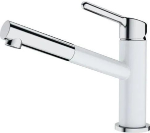 Кухонный кран Franke Orbit pull-out 115.0623.139, белый полярный