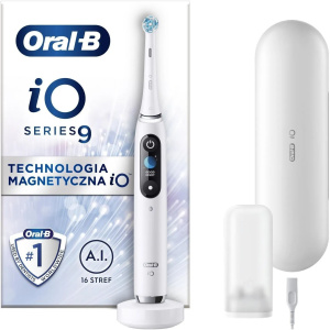 Электрическая зубная щетка Oral-B iO 9 белая