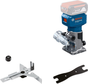 Аккумуляторный фрезер для снятия фасок Bosch GLF 18V-8 06016C6020