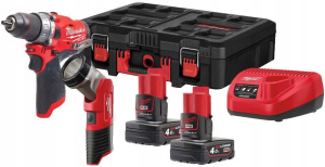 Набор аккумуляторных инструментов Milwaukee M12 FPP2AW 4933478824