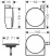 Внешний элемент для слива Hansgrohe 58117700, матовый белый