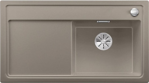 Кухонная Blanco Zenar 5 S трюфель с деревянной доской 523927
