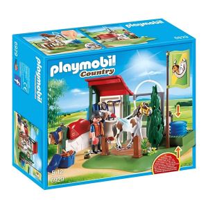 Конструктор Playmobil 6929 Деревенская мойка для лошадей