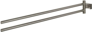 Держатель для полотенец Grohe Essentials Cube 40624AL1, матовый графит