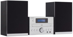 Аудиосистема Thomson MIC122BT, серебристый